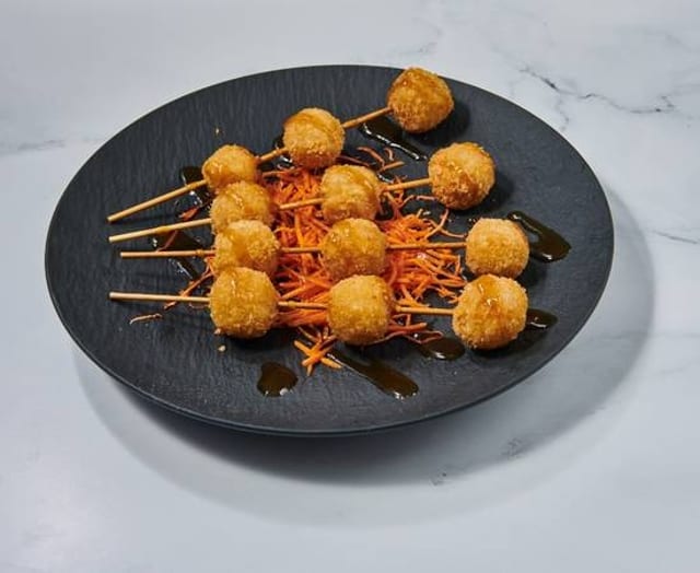 Brochetas de Queso (Platter).