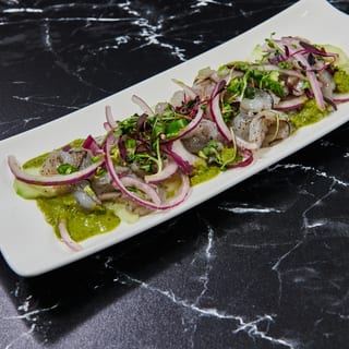 Tostada Aguachile Verde